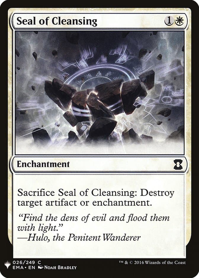 Seal of Cleansing |  (EMA-26) [The List]