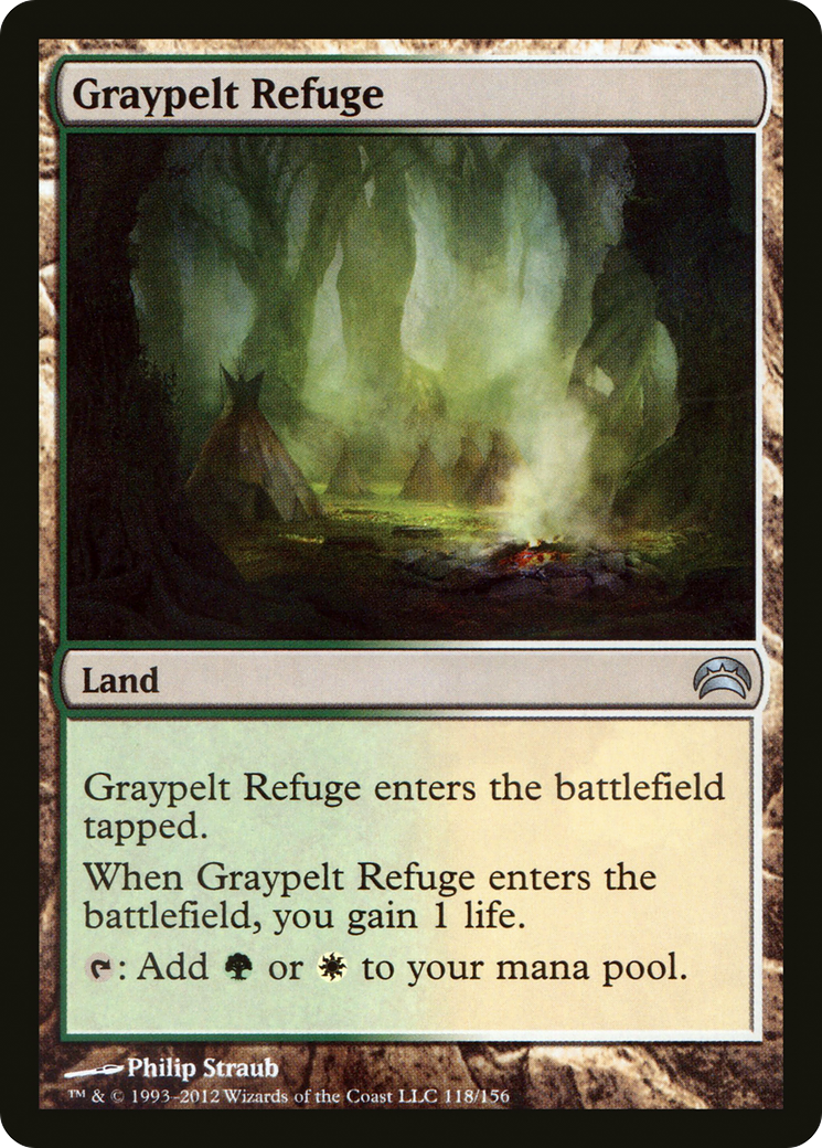 Graypelt Refuge (118) [Planechase 2012]  Foil