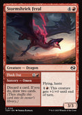 Stormshriek Feral // Flush Out 124/291 (Tarkir: Dragonstorm) 