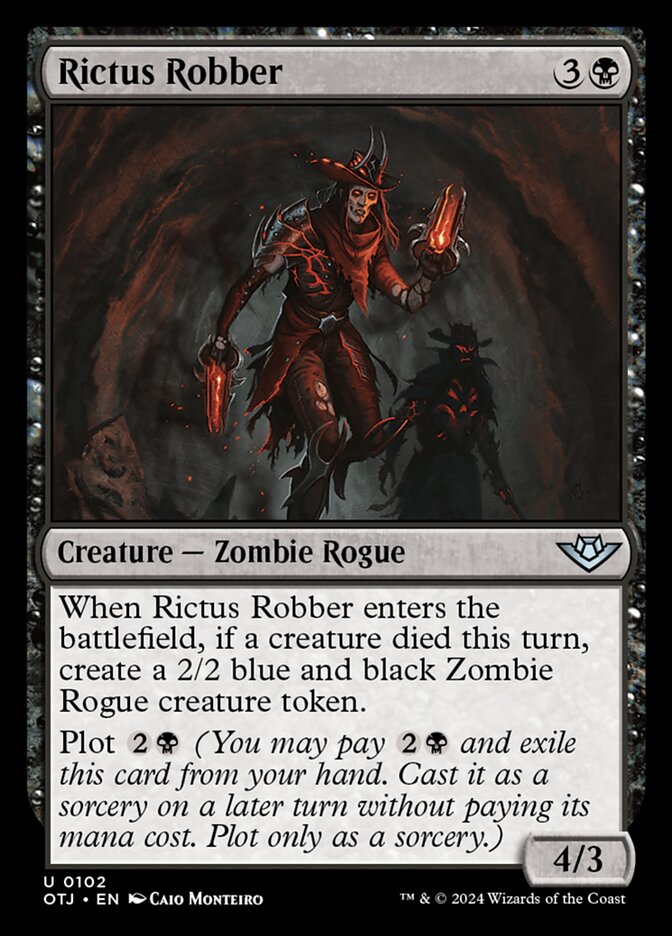 Rictus Robber 102/286 (Outlaws of Thunder Junction)  - Foil