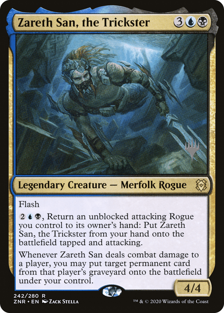 Zareth San, the Trickster (Promo Pack) [Zendikar Rising Promos] Foil