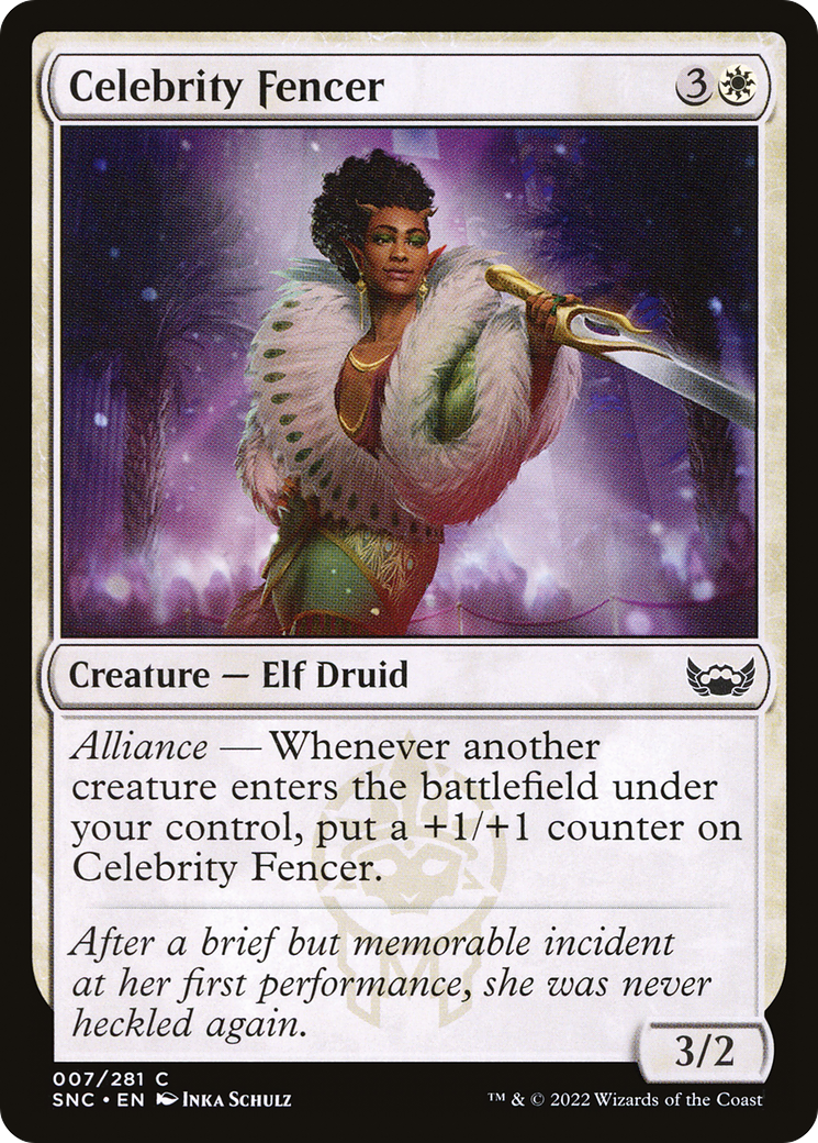 Celebrity Fencer [Streets of New Capenna] Foil