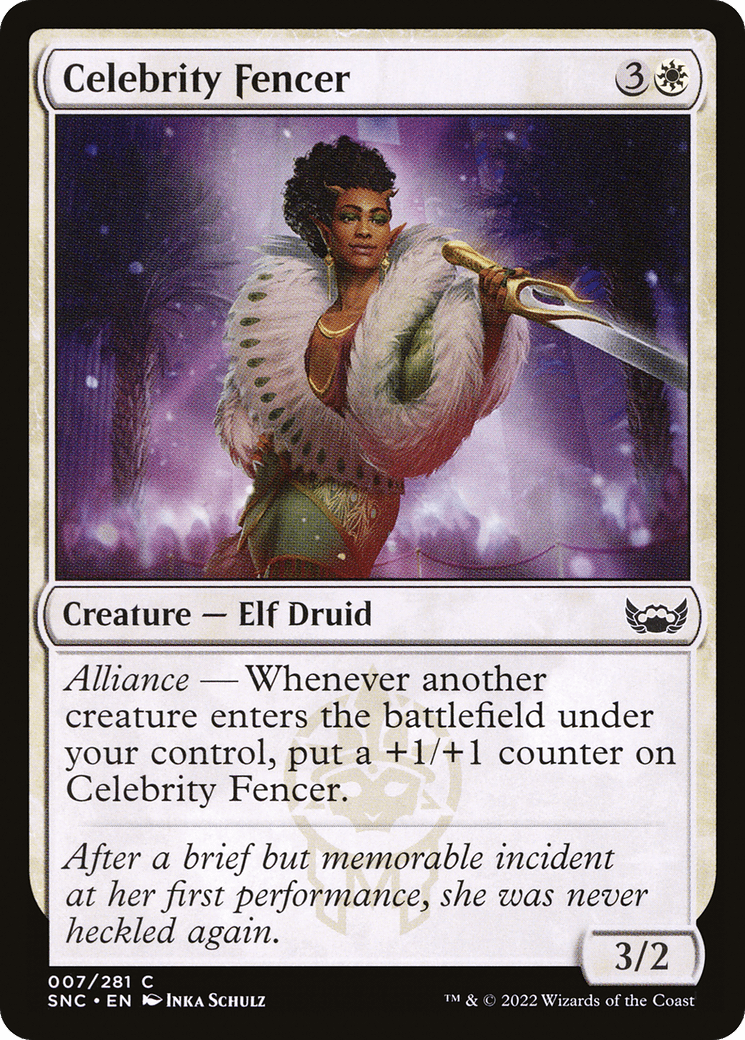Celebrity Fencer [Streets of New Capenna] Foil