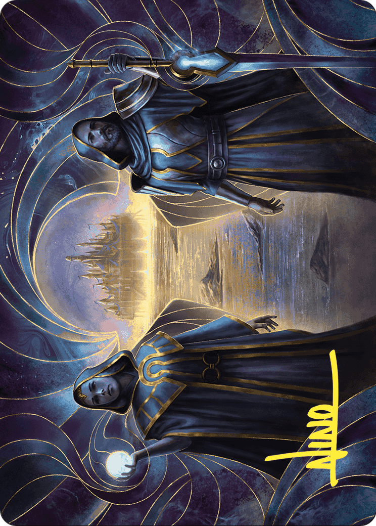 Court of Vantress // Court of Vantress (AWOE-052) - Wilds of Eldraine Art Series (Borderless) Foil