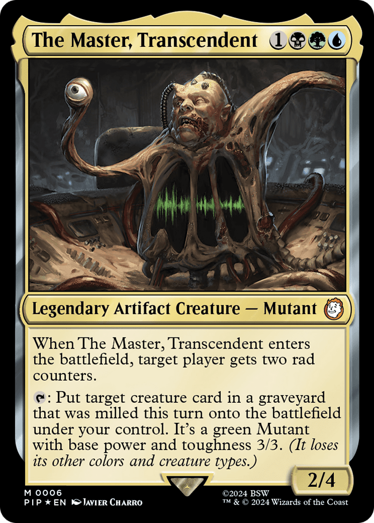 The Master, Transcendent [Fallout] Foil