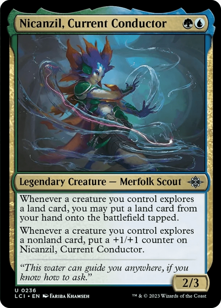 Nicanzil, Current Conductor [The Lost Caverns of Ixalan] Foil