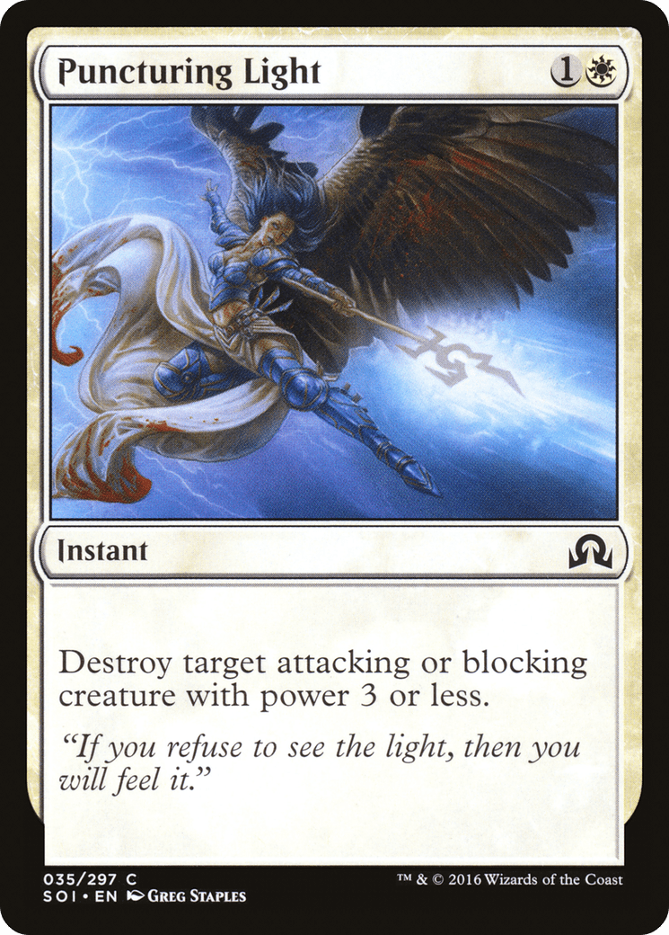 Puncturing Light [Shadows over Innistrad] Foil