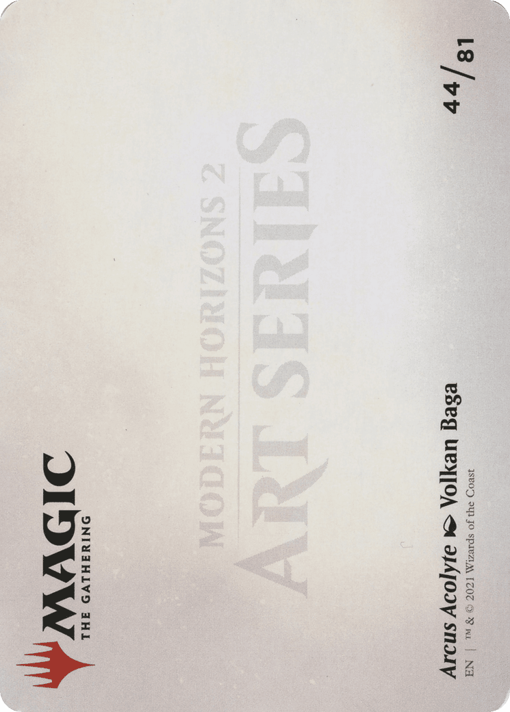 Arcus Acolyte // Arcus Acolyte (AMH2-044) - Modern Horizons 2 Art Series (Borderless) Foil