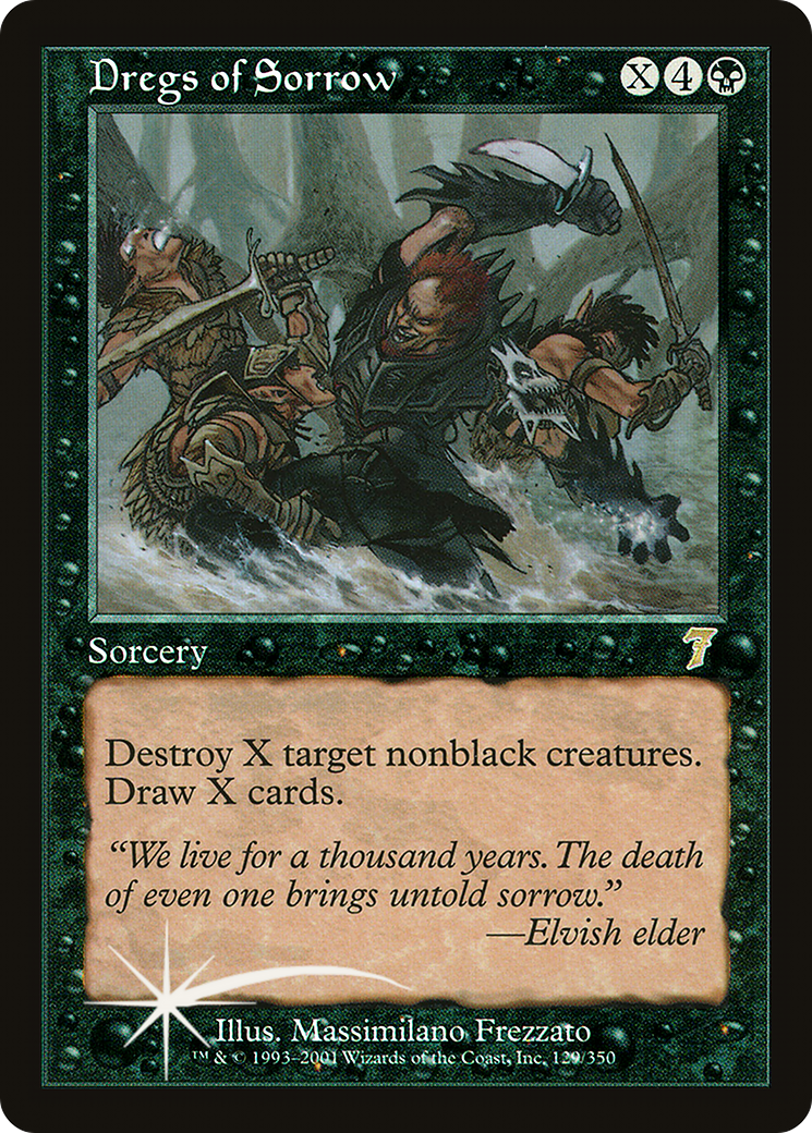 Dregs of Sorrow [Seventh Edition] Foil