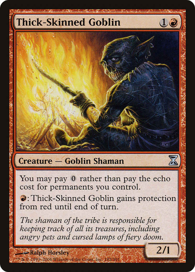 Thick-Skinned Goblin [Time Spiral] Foil