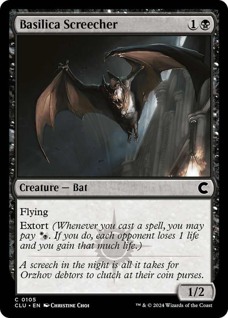 Basilica Screecher [Ravnica: Clue Edition]