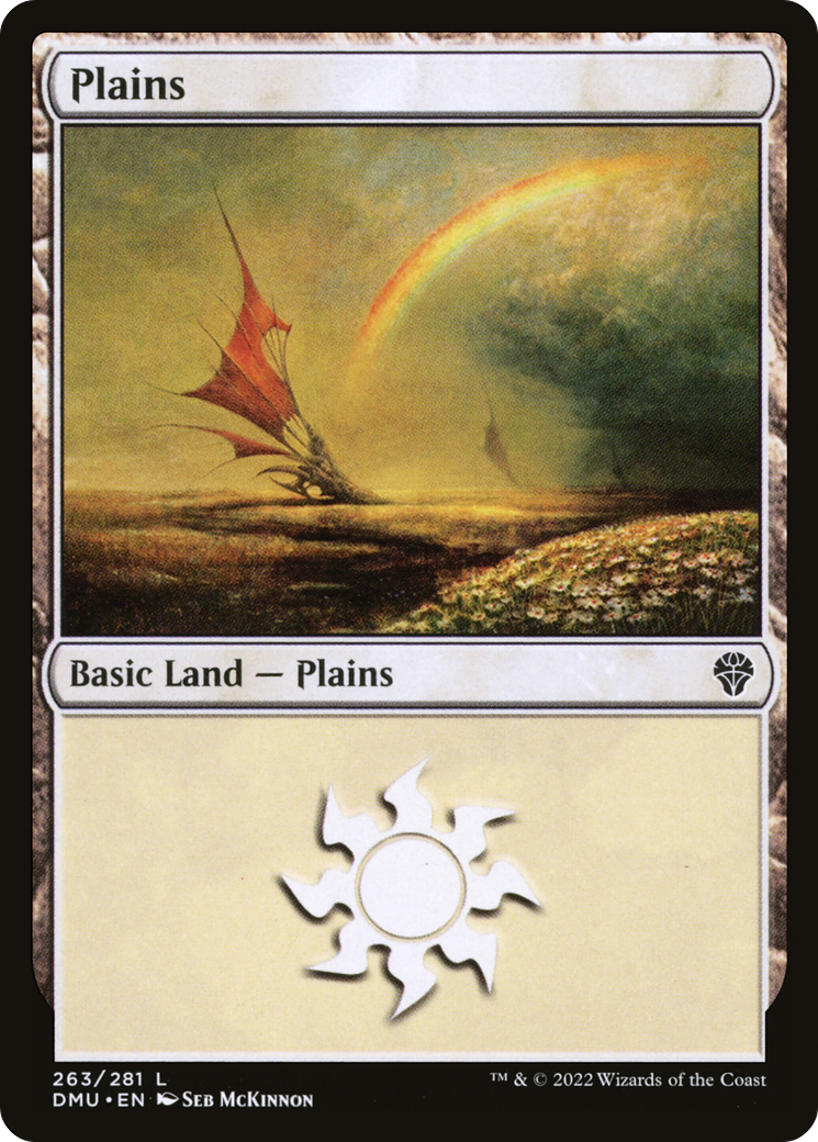 Plains (263) [Dominaria United] Foil