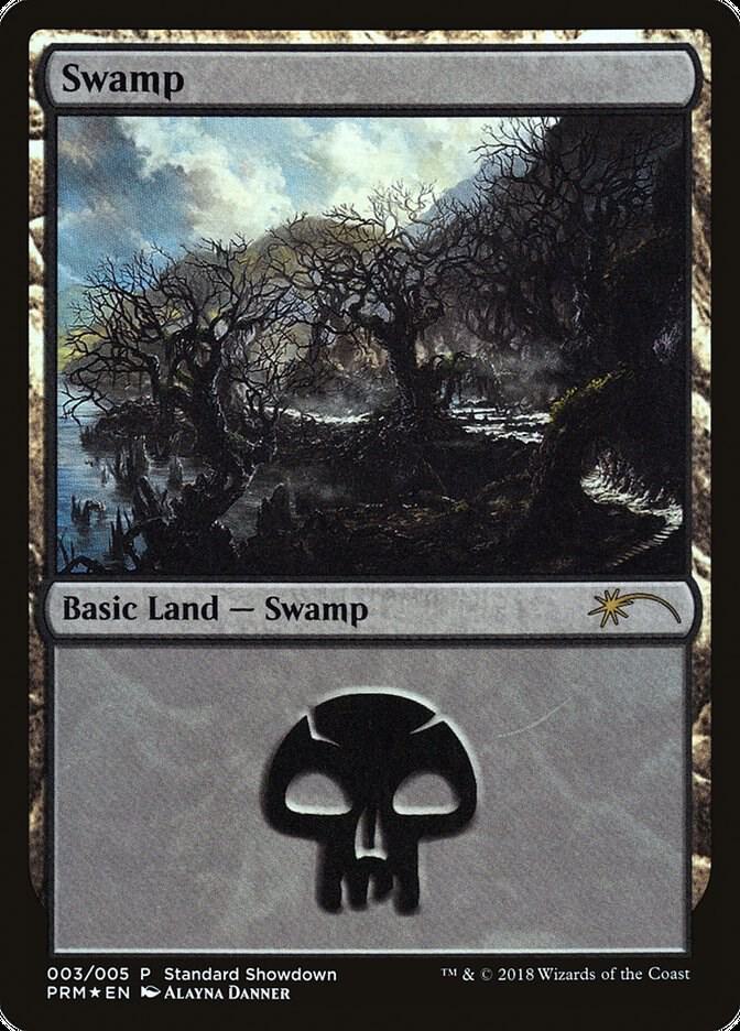 Swamp 3/5 (Standard Showdown Promos)  - Foil