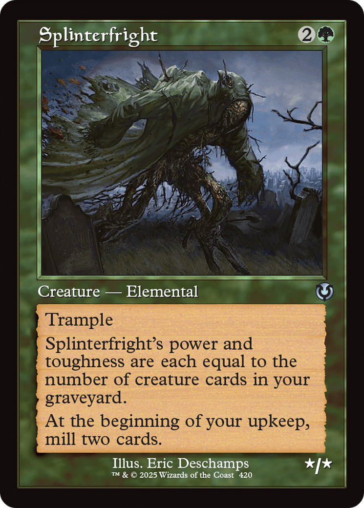 Splinterfright (Retro Frame) (-420) [Innistrad Remastered]