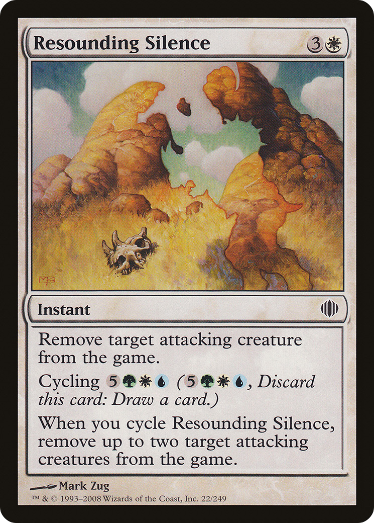Resounding Silence [Shards of Alara] Foil