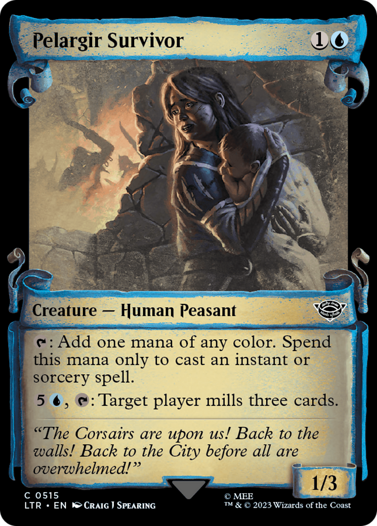 Pelargir Survivor [The Lord of the Rings: Tales of Middle-Earth Showcase Scrolls] Foil