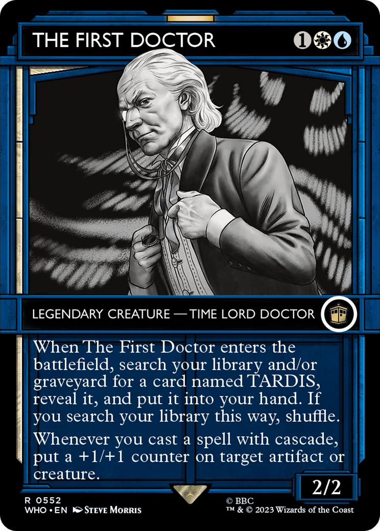 The First Doctor (Showcase) [Doctor Who] Foil