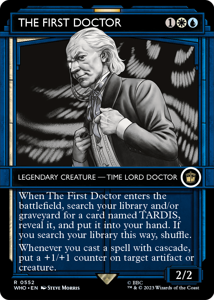 The First Doctor (Showcase) [Doctor Who] Foil
