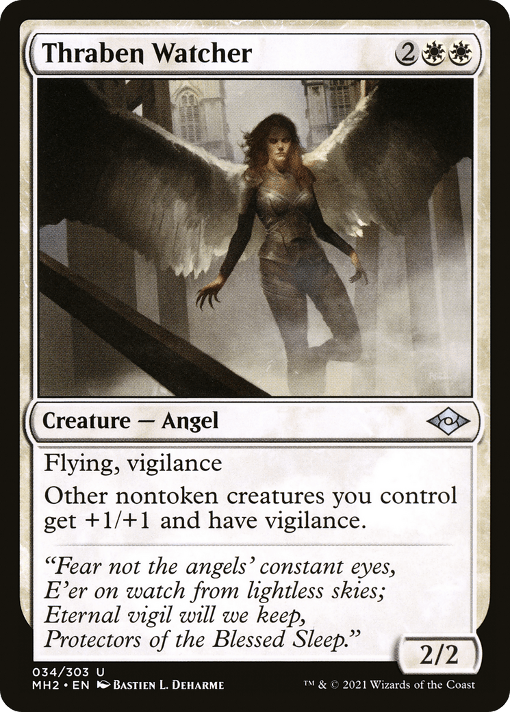 Thraben Watcher [Modern Horizons 2] Foil