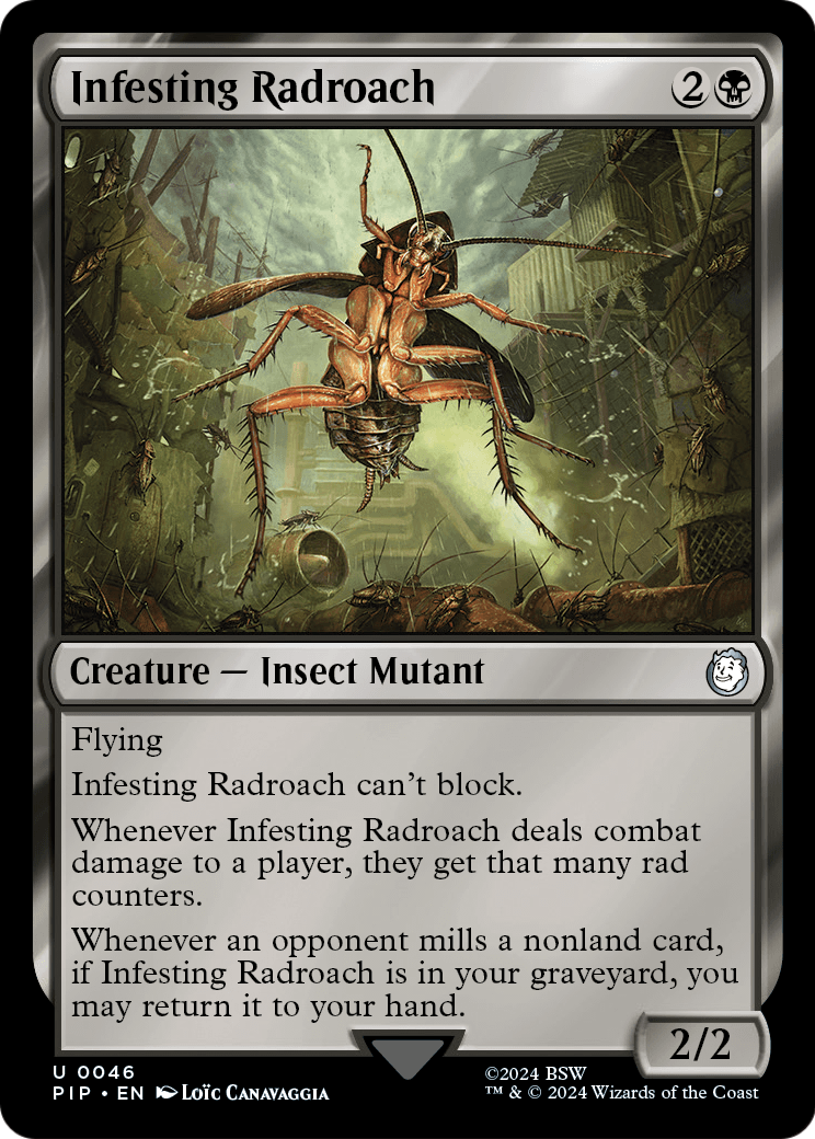Infesting Radroach [Fallout] Foil