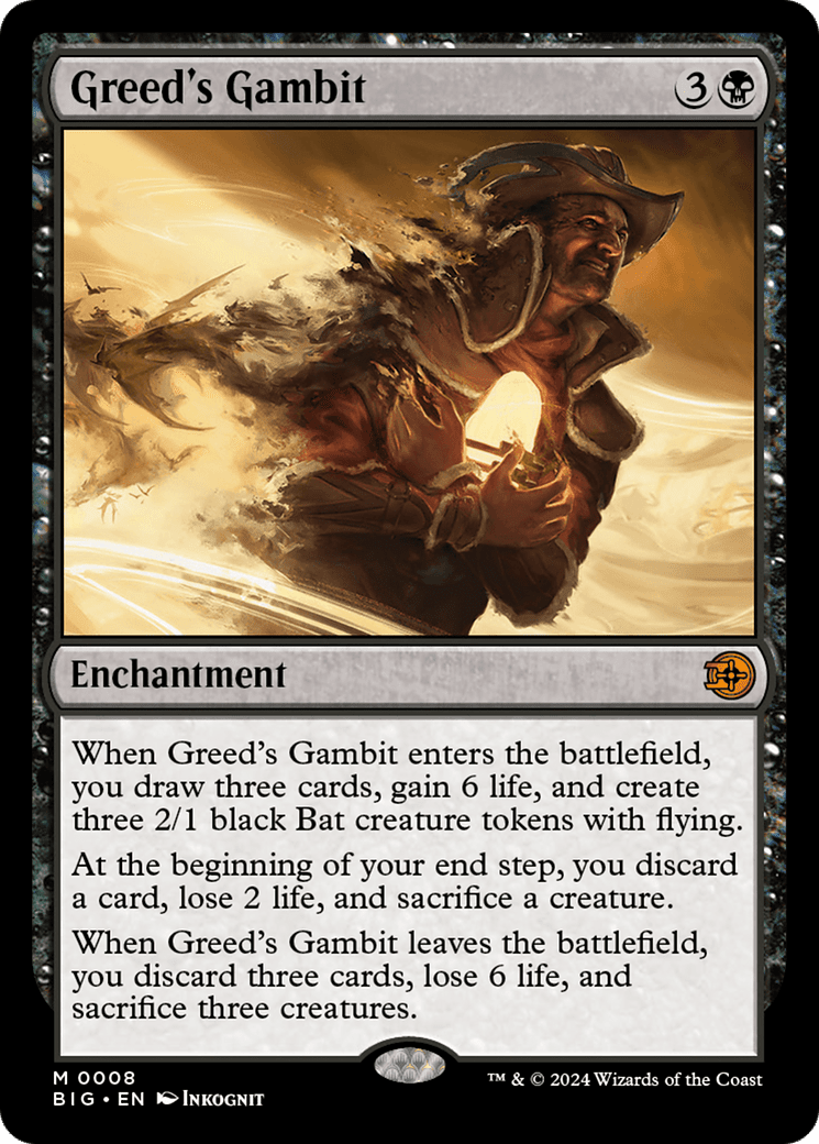Greed's Gambit [Outlaws of Thunder Junction: The Big Score] Foil
