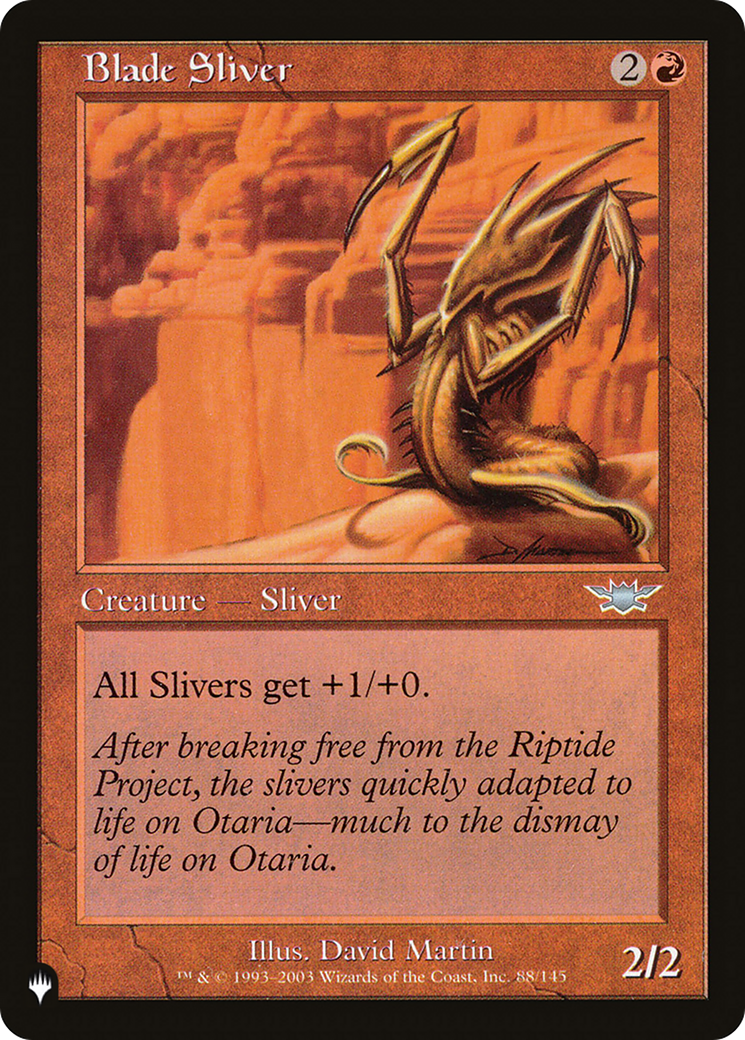 Blade Sliver |  (LGN-88) [The List]