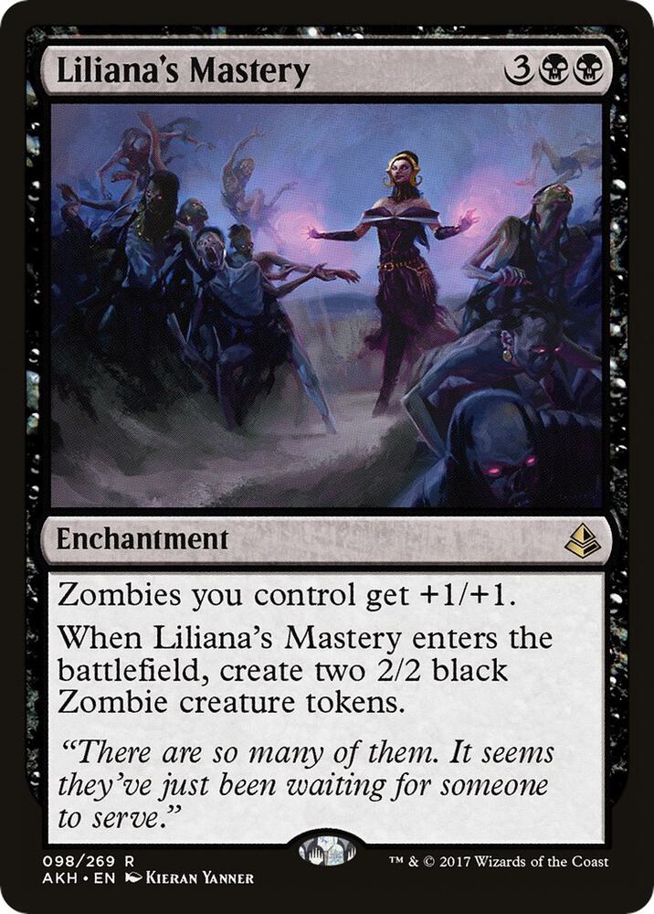 Liliana's Mastery 98/269 (Amonkhet)  - Foil