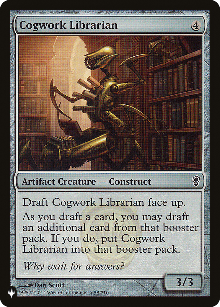 Cogwork Librarian |  (CNS-58) [The List]