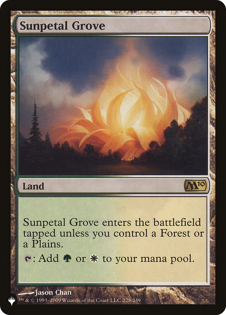 Sunpetal Grove |  (M10-228) [The List]