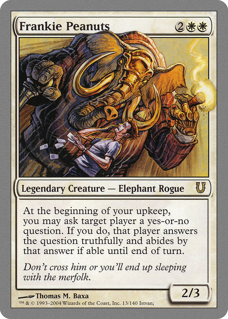 Frankie Peanuts [Unhinged] Foil