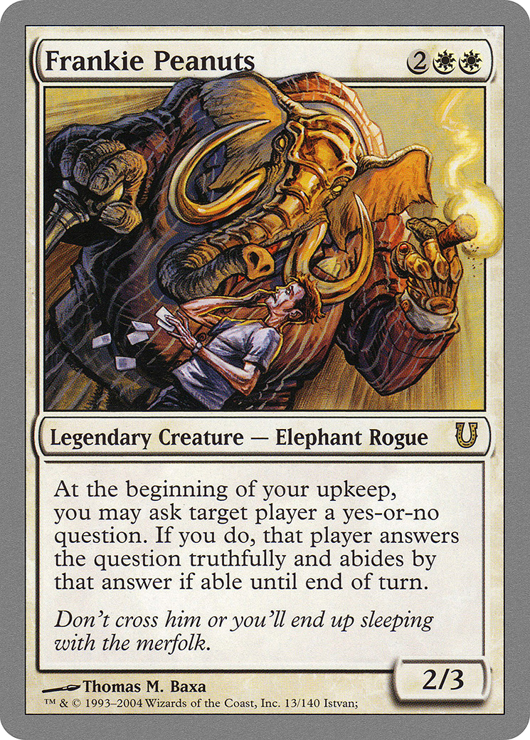 Frankie Peanuts [Unhinged] Foil