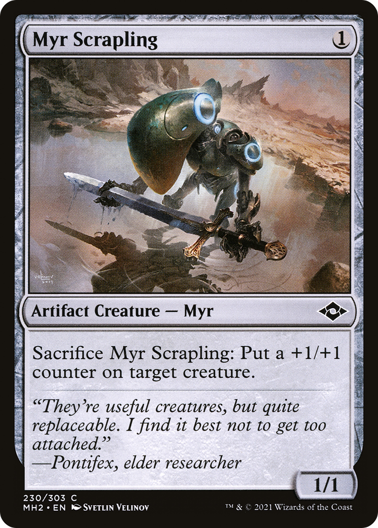 Myr Scrapling [Modern Horizons 2] Foil