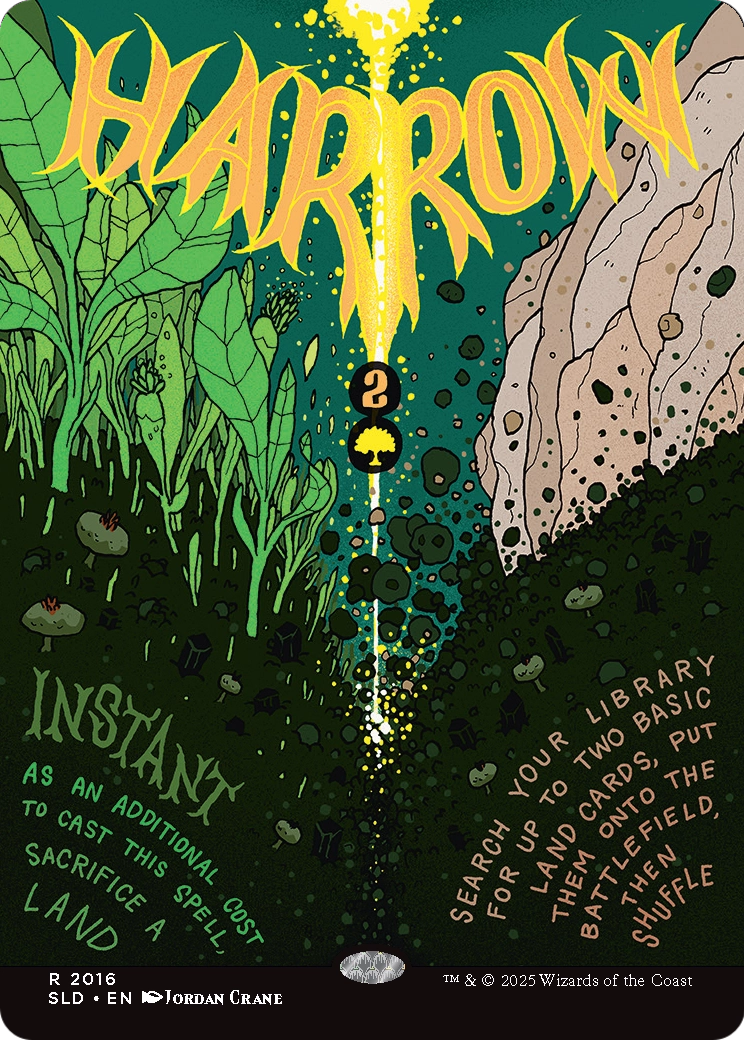 Harrow (2016) [Secret Lair Drop]  (Borderless) Foil