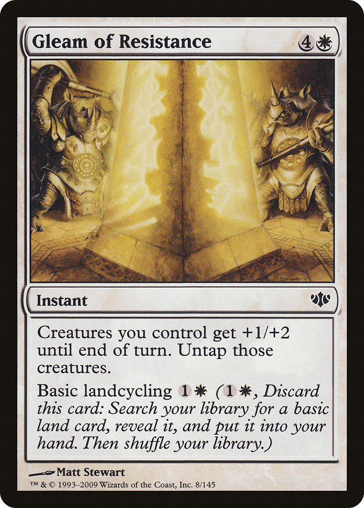 Gleam of Resistance [Conflux] Foil
