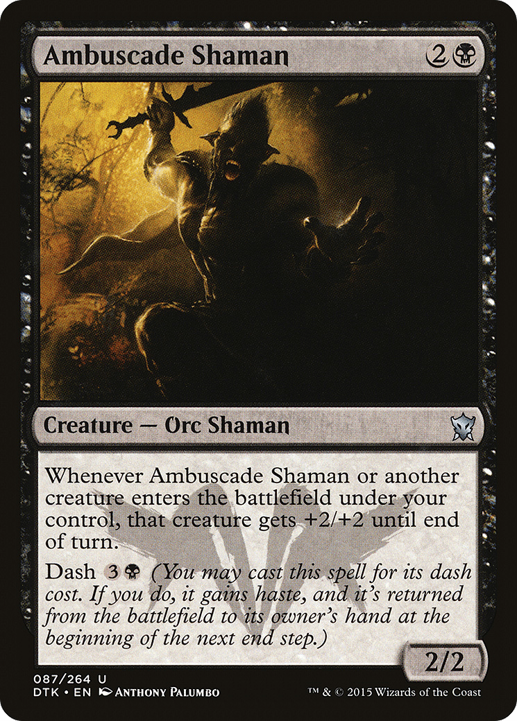Ambuscade Shaman (DTK-087) - Dragons of Tarkir