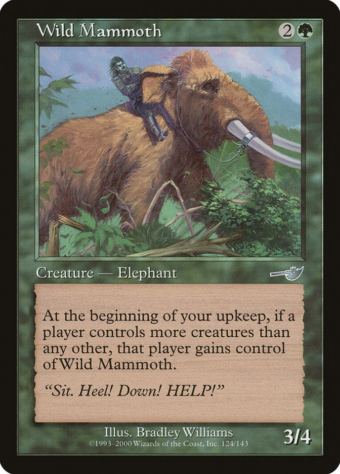 Wild Mammoth 124/143 (Nemesis) 