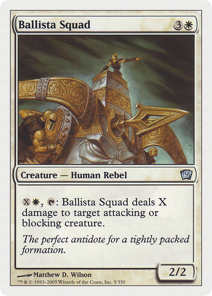 Ballista Squad [Ninth Edition] Foil