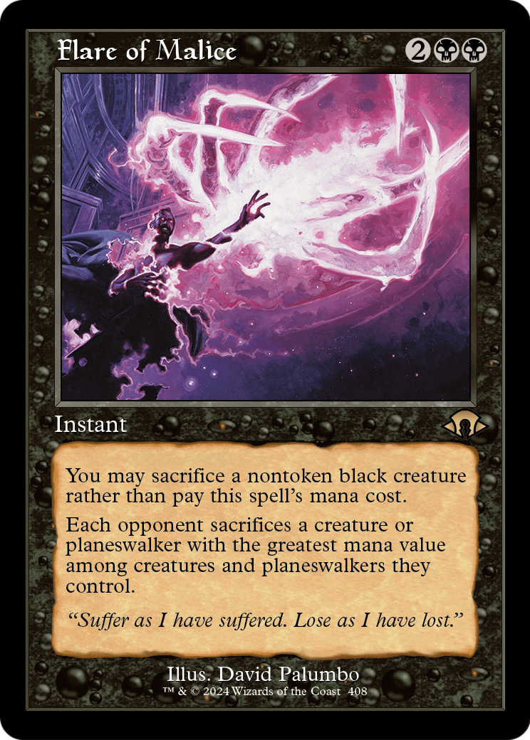 Flare of Malice (Retro) [Modern Horizons 3] Foil