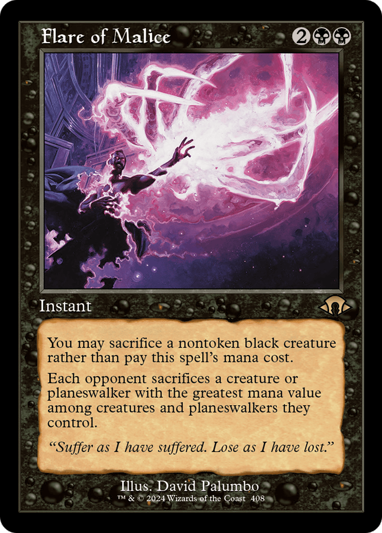Flare of Malice (Retro) [Modern Horizons 3] Foil