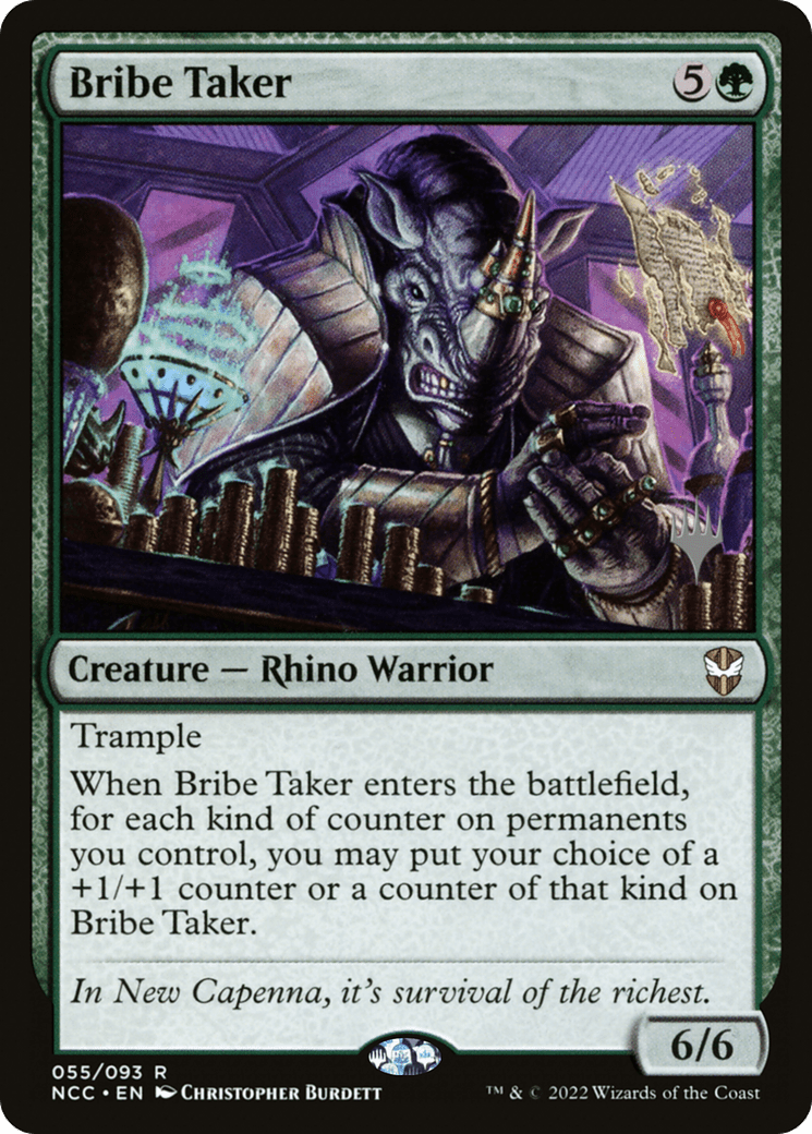 Bribe Taker (Promo Pack) [Streets of New Capenna Commander Promos]