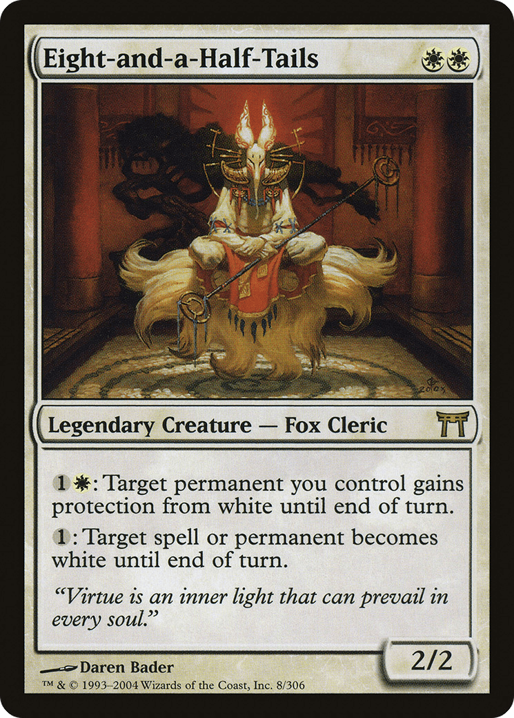 Eight-and-a-Half-Tails [Champions of Kamigawa] Foil