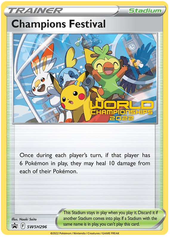 Champions Festival (SWSH296) [Sword & Shield: Black Star Promos]