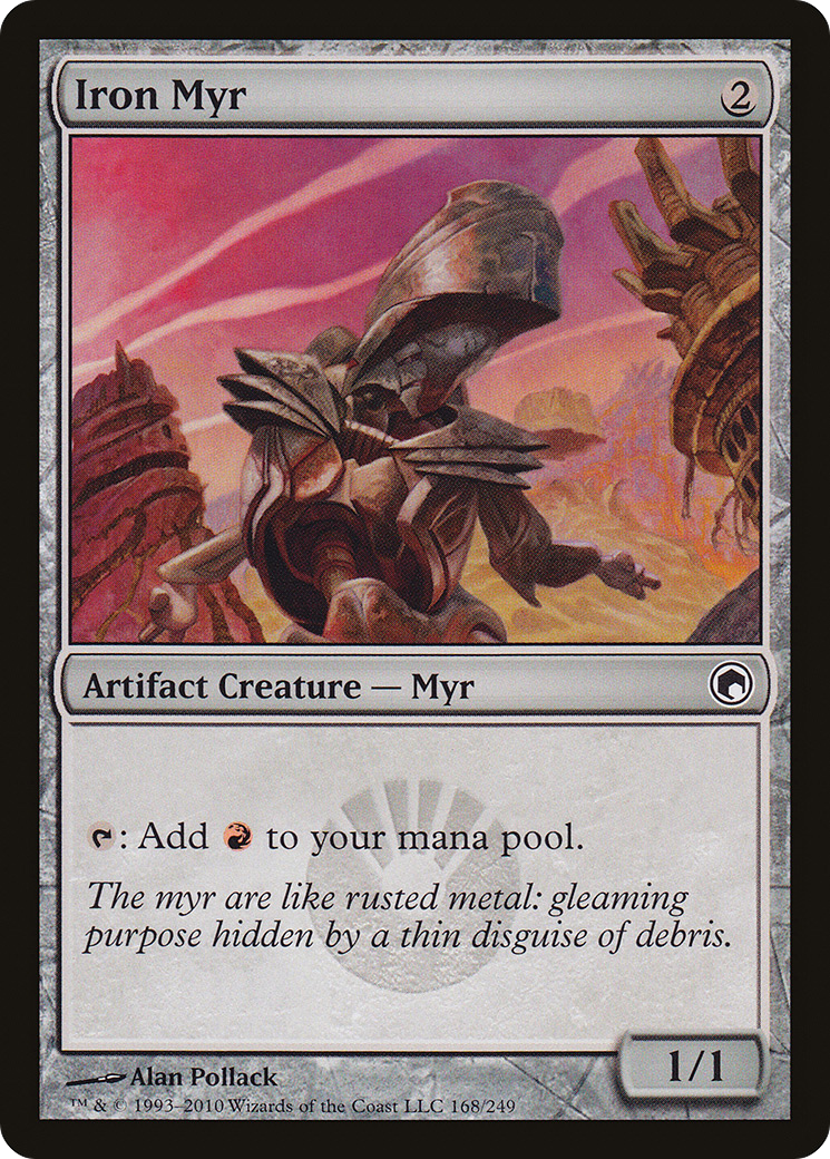 Iron Myr [Scars of Mirrodin] Foil