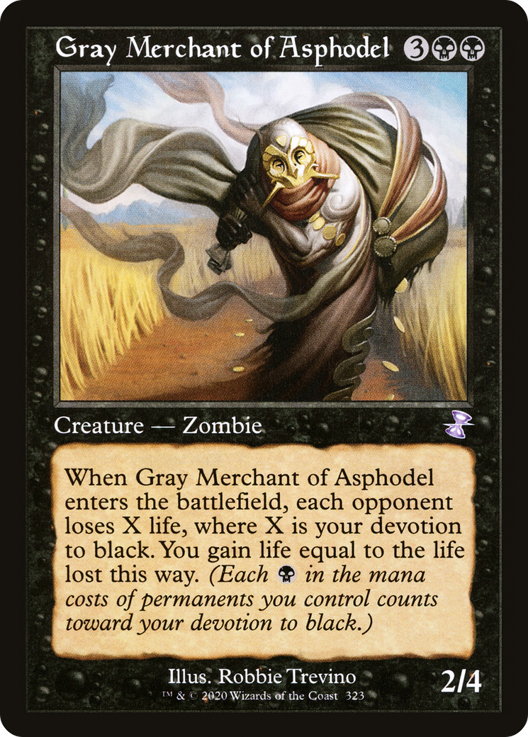 Gray Merchant of Asphodel (Timeshifted) [Time Spiral Remastered] Foil