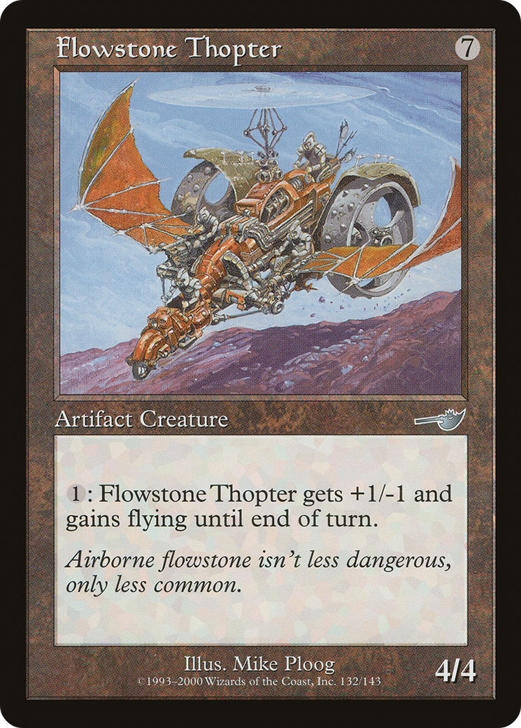 Flowstone Thopter [Nemesis] Foil