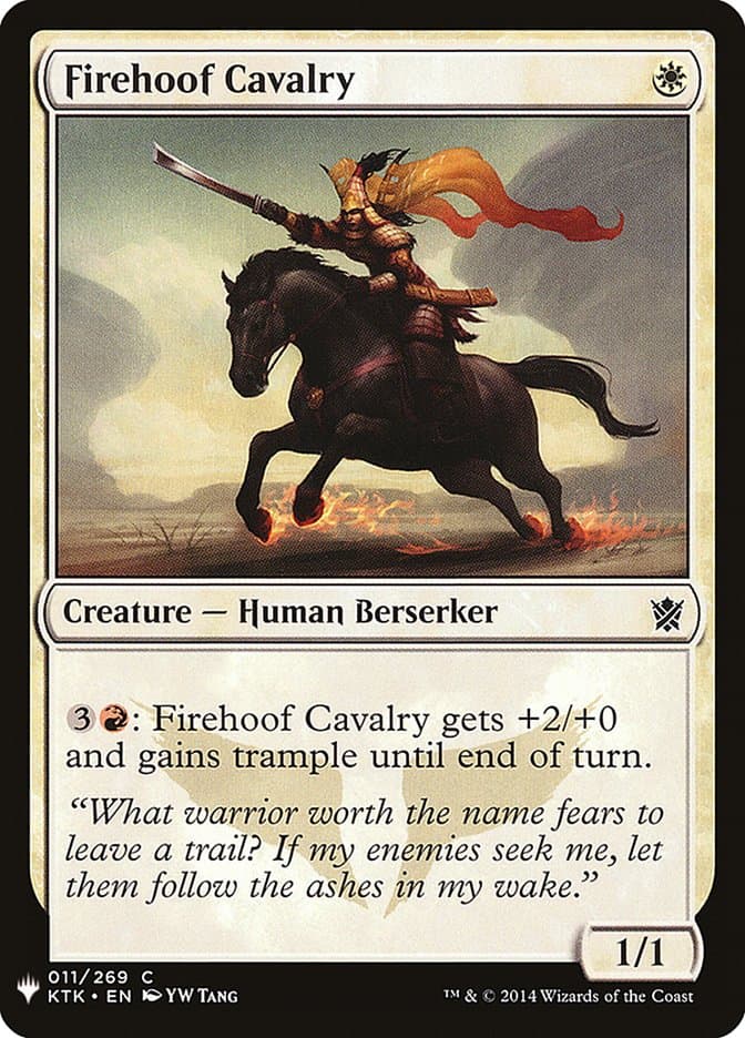 Firehoof Cavalry |  (KTK-11) [The List]