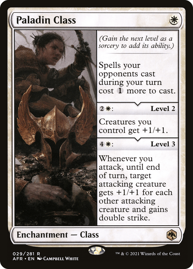 Paladin Class [Dungeons & Dragons: Adventures in the Forgotten Realms] Foil