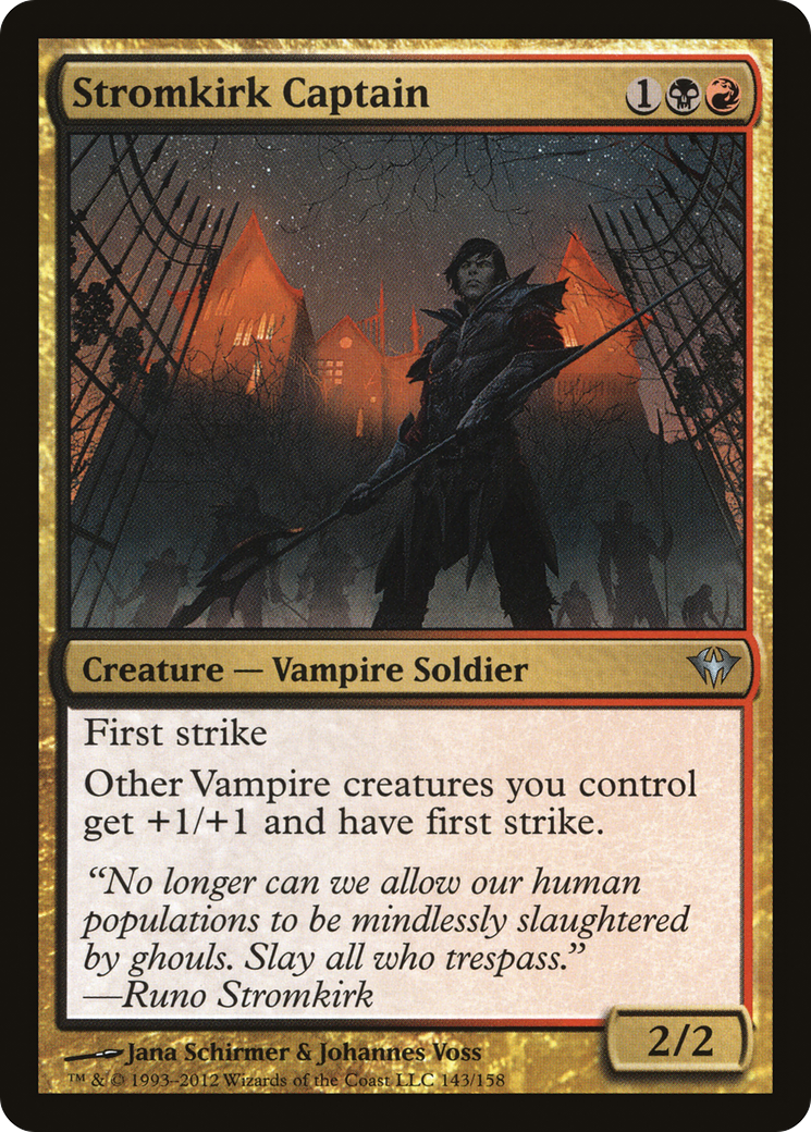 Stromkirk Captain [Dark Ascension] Foil