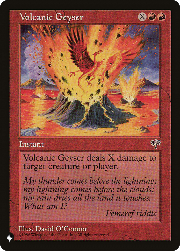 Volcanic Geyser |  (MIR-202) [The List]