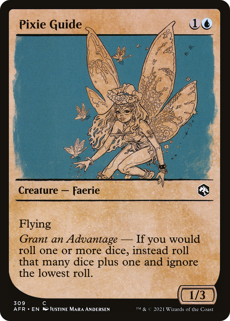 Pixie Guide (Showcase) [Dungeons & Dragons: Adventures in the Forgotten Realms] Foil